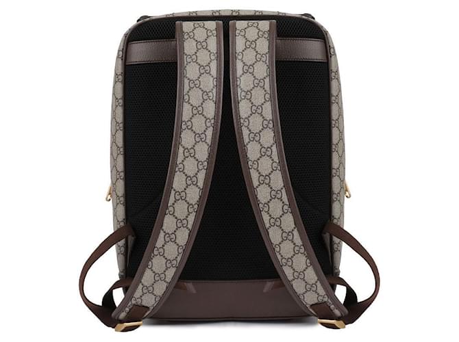 Gucci Mochila Medium Marrom - vista 5
