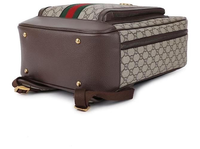 Gucci Mochila Medium Marrom - vista 6