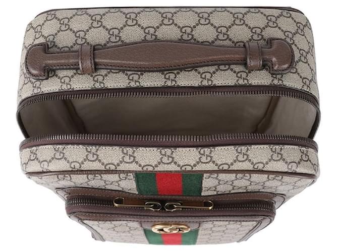 Gucci Mochila Medium Marrom - vista 7