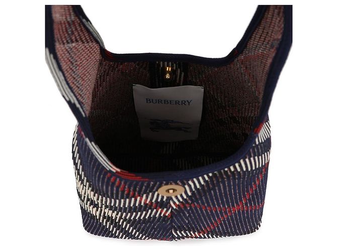 Burberry Pequena bolsa de ombro em malha xadrez - vista 7