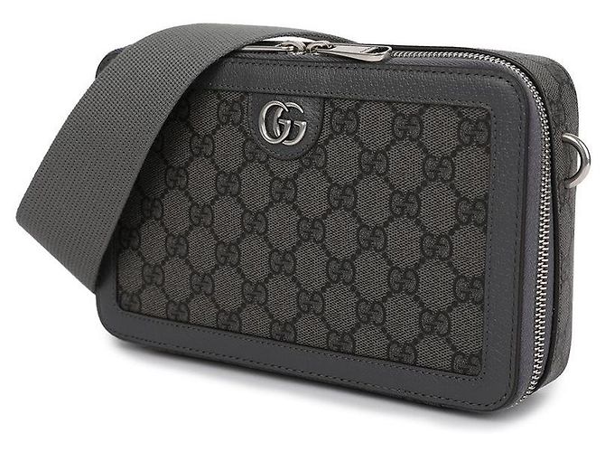 Gucci Borsa a tracolla Ophidia GG Mini Marrone - vista 4