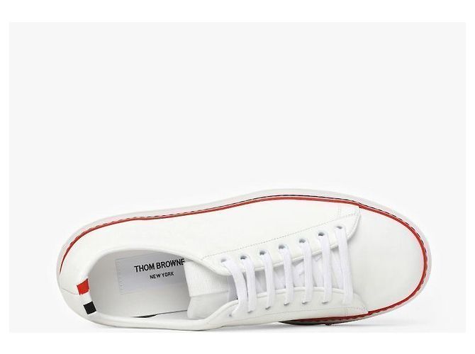 Thom Browne Zapatillas RWB Lining Capretto Leather - vista 5