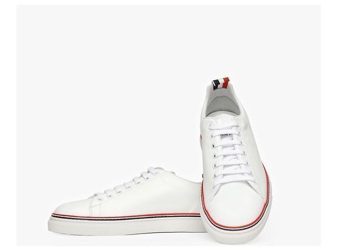 Thom Browne Zapatillas RWB Lining Capretto Leather - vista 9