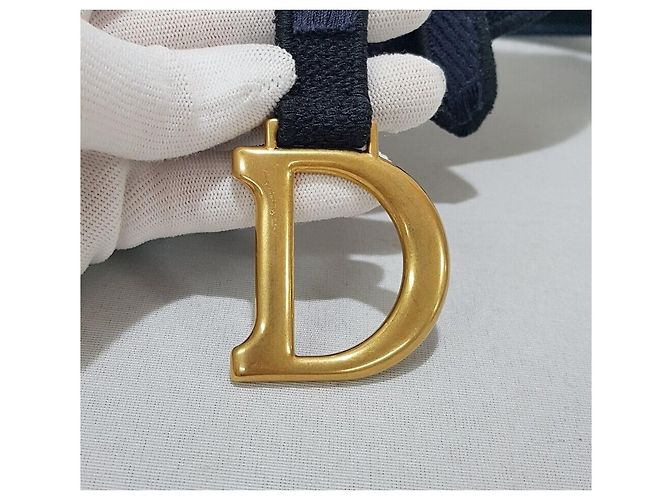 Dior Borsa a tracolla Saddle Oblique con ricamo camouflage - vista 3