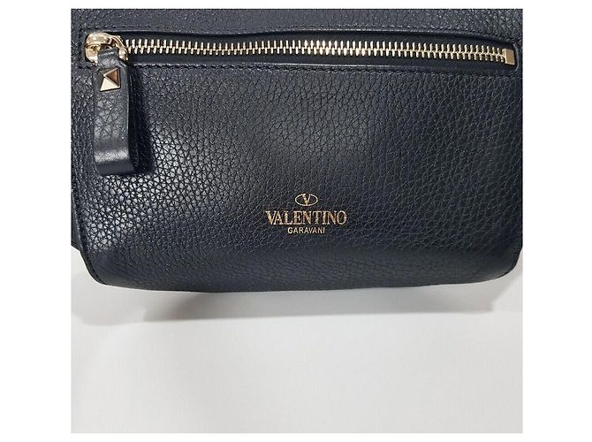 Valentino Borsa a tracolla Rockstud Nero - vista 6