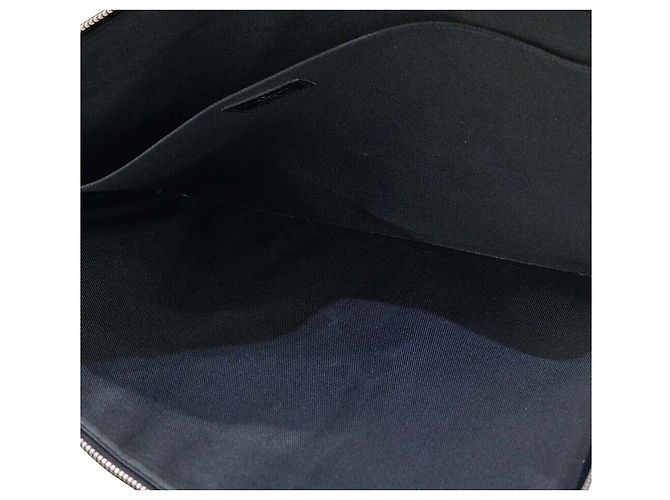 Louis Vuitton Pochette Graphite Jur GM Nero - vista 5
