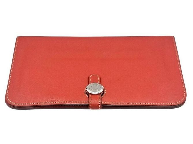 Hermès Dogon Long Wallet Pink - view 5
