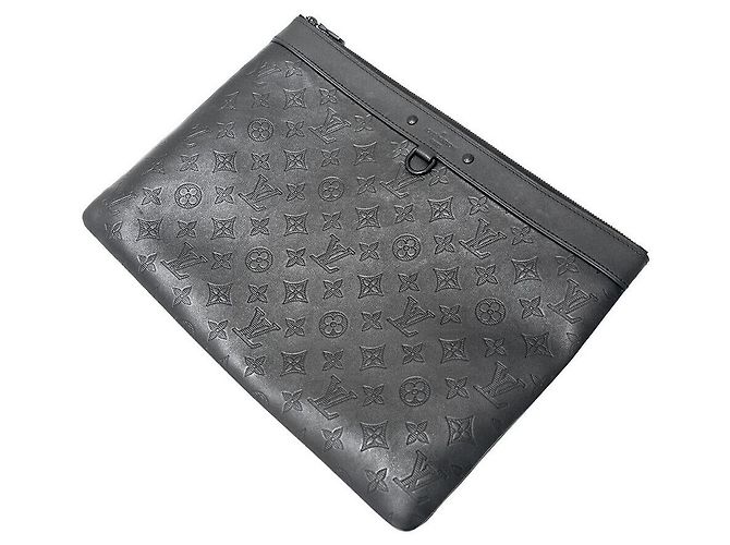 Louis Vuitton Pochette Clutch Monogram Shadow - vista 2
