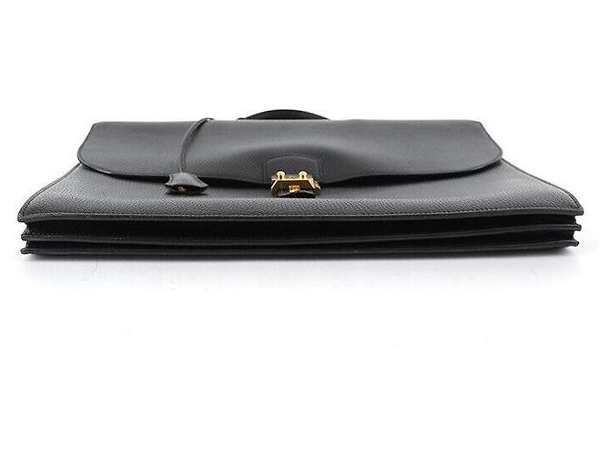 Hermès Sac à main Sacre De Peche Black avec détails Gold Tone Noir - vue 4