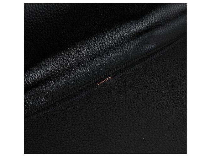Hermès Sac à main Sacre De Peche Black avec détails Gold Tone Noir - vue 6