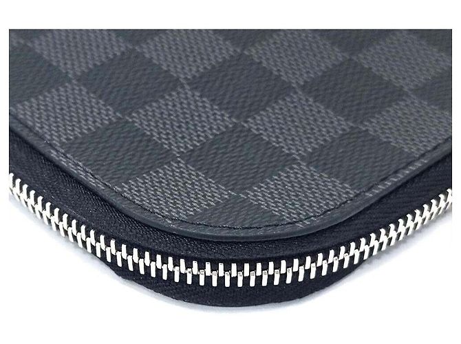 Louis Vuitton Clutch Graphite GM Blu - vista 5
