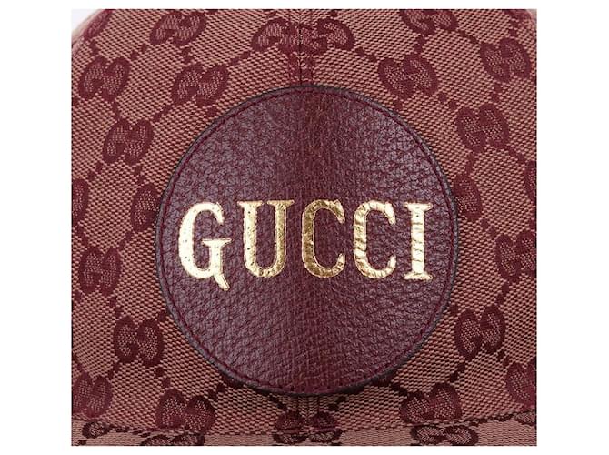 Gucci GG Canvas Logo Baseball Cap Rot - Ansicht 2