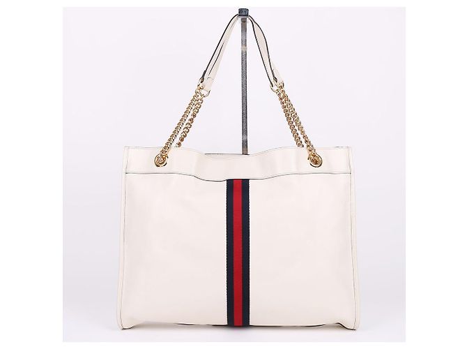 Gucci Borsa a tracolla bianca Laza Tiger Head Bianco - vista 5