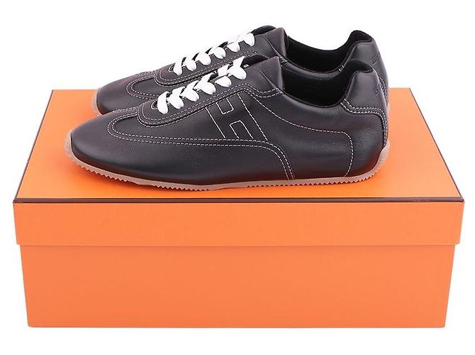Hermès Sneakers Master da uomo Nero - vista 11
