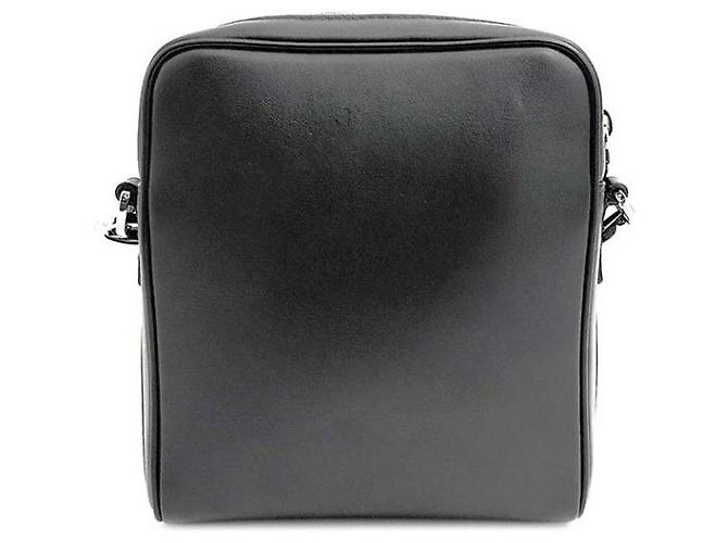 Prada Pochette Triangle Logo in pelle - Borsa a tracolla - vista 4
