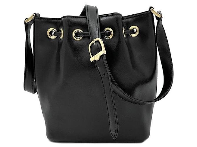 Fendi Borsa a secchiello in pelle Nero - vista 4