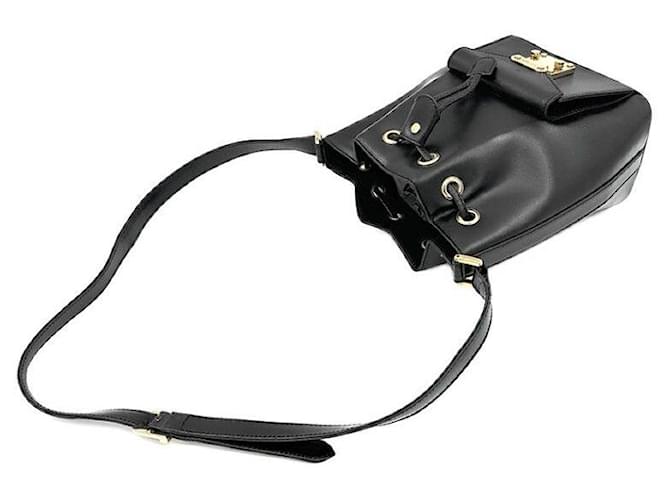 Fendi Borsa a secchiello in pelle Nero - vista 5