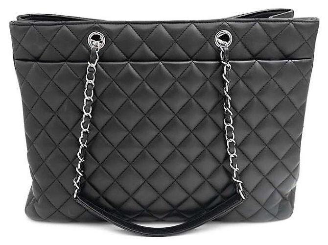 Timeless Chanel Borsa a tracolla con catena intramontabile Nero - vista 4