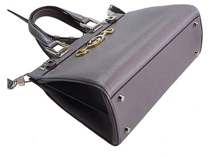 Gucci Borsa a manico Jumi Small Marrone - vista 4