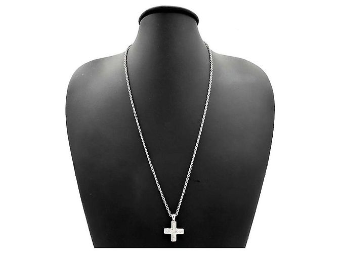 Bulgari Collana Croce Grecia - vista 2