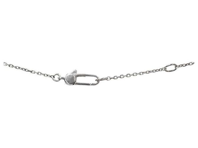Gucci Heart Butterfly Silver Necklace - view 3