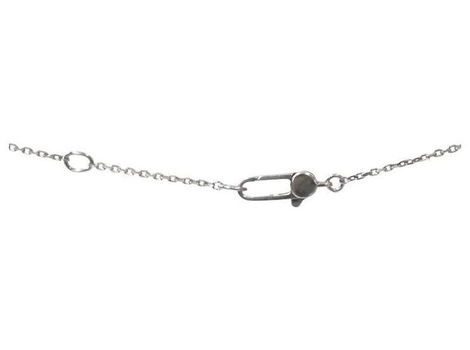 Gucci Heart Butterfly Silver Necklace - view 4