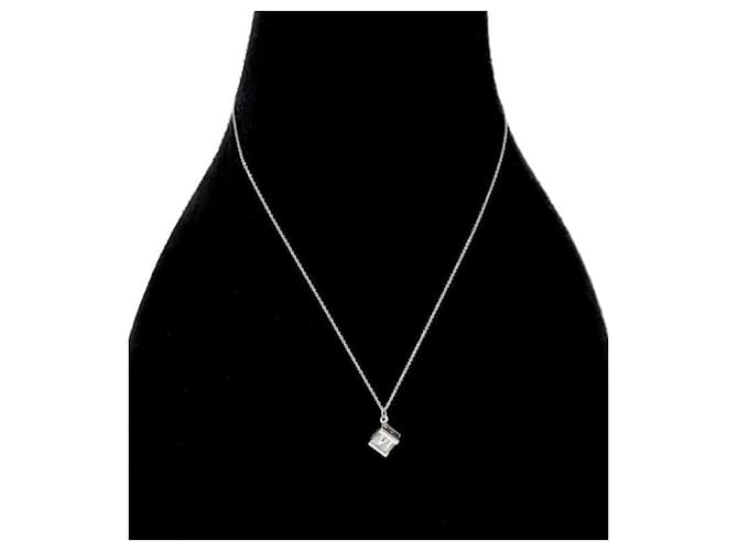 Tiffany & Co Collana Atlas Cube Silver Argento - vista 5