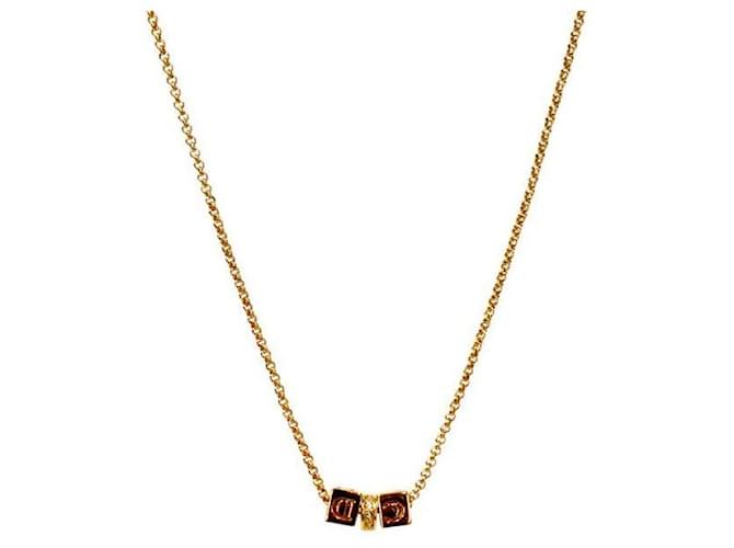 Dior Collar Cubo Dorado - vista 2