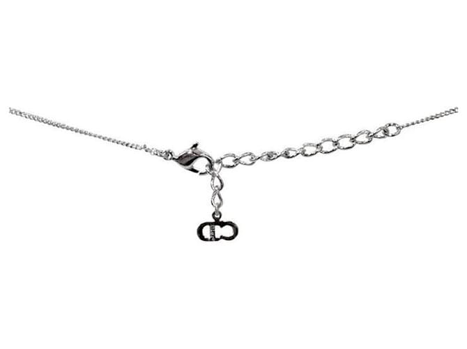 Dior Collar Oblique Lock Silver Plata - vista 4