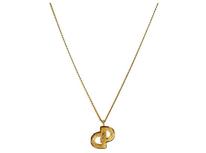 Dior Collar Cubic CD Gold Dorado - vista 2