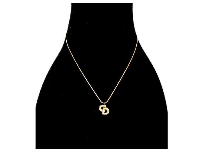 Dior Collar Cubic CD Gold Dorado - vista 5