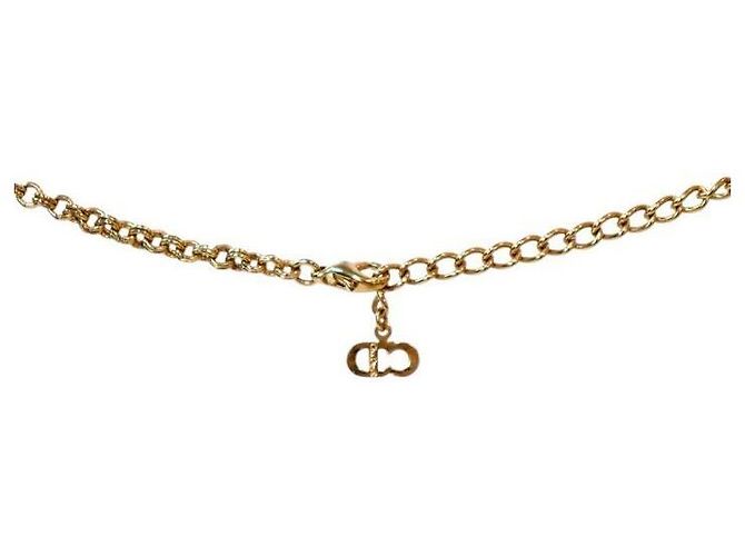 Dior Collar Cubic CD Gold Dorado - vista 4