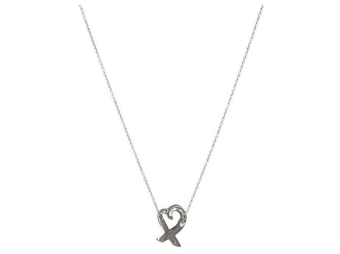 Tiffany & Co Colar de prata Loving Heart - vista 2