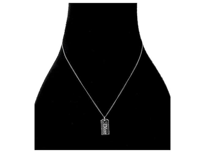 Dior Collar de placa Plata - vista 5