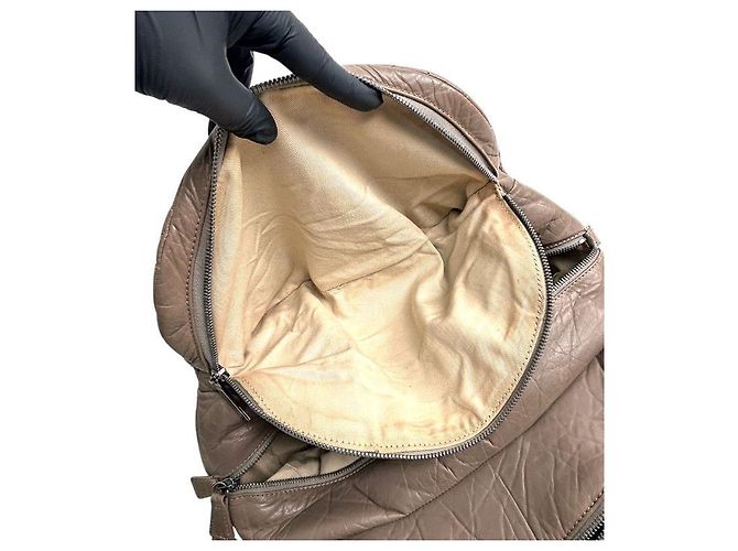 Chanel Borsa Tote trapuntata CC marrone - vista 7