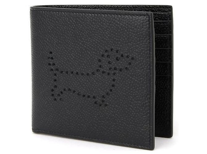 Thom Browne Pebble Grain Hector Bifold - view 5