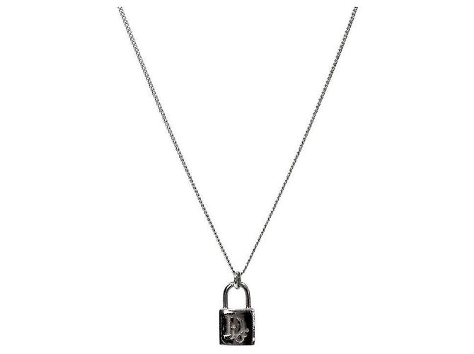 Dior Collar Oblique Lock Plata - Ansicht 2
