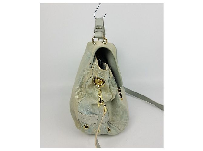 Mulberry Borsa Tilly in denim azzurro chiaro Blu - vista 3