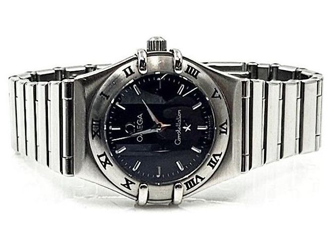 Omega Relógio de aço Constellation Multicor - vista 2
