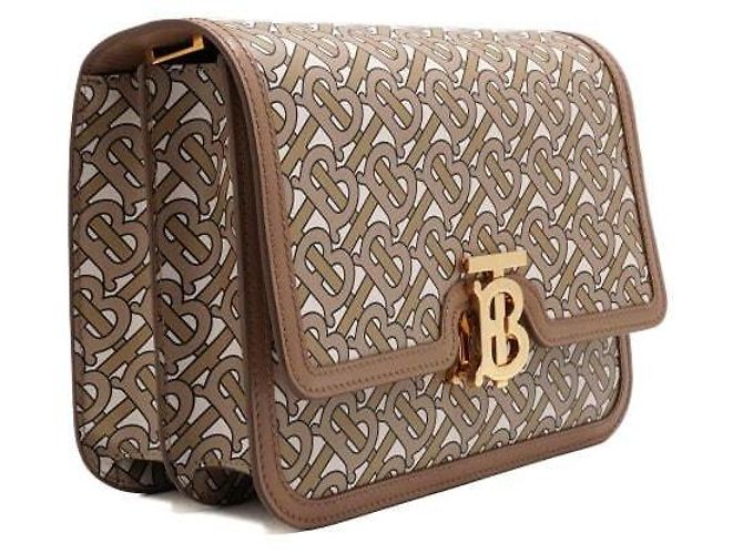 Burberry Borsa a Spalla e Crossbody Monogram TB - vista 4
