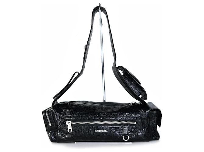 Balenciaga Slingback Supervisory Nero - vista 3
