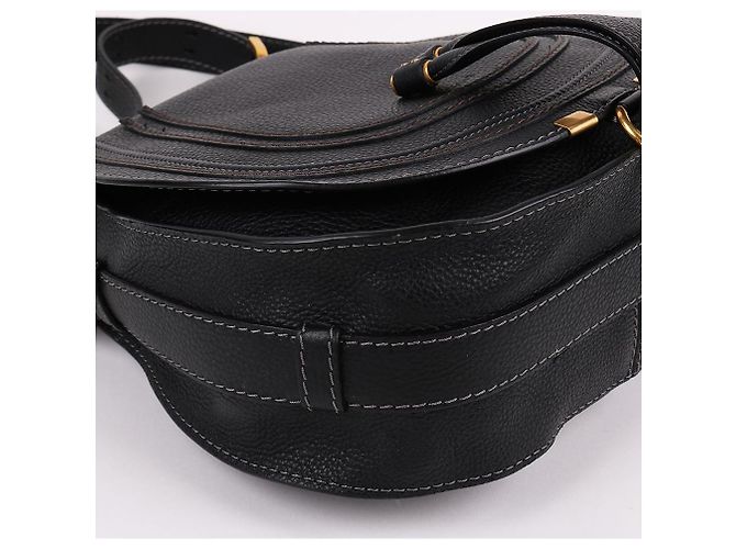 Chloé Schultertasche Marcie Medium für Damen schwarz - Ansicht 10