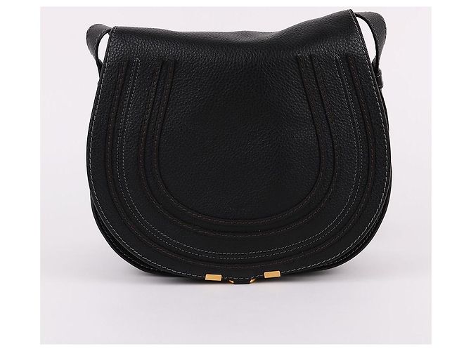 Chloé Schultertasche Marcie Medium für Damen schwarz - Ansicht 2