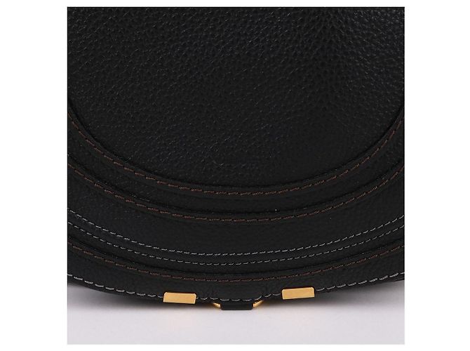 Chloé Schultertasche Marcie Medium für Damen schwarz - Ansicht 3