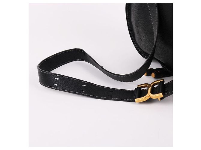 Chloé Schultertasche Marcie Medium für Damen schwarz - Ansicht 6