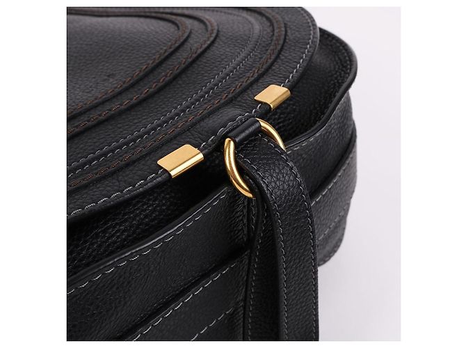 Chloé Schultertasche Marcie Medium für Damen schwarz - Ansicht 7