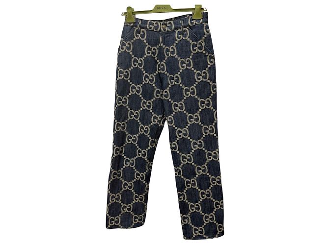 Gucci Jeans GG Jumbo Nero - vista 4