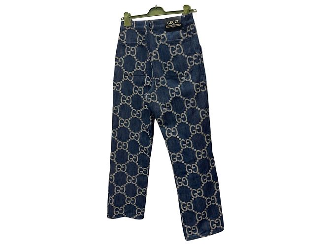 Gucci Jeans GG Jumbo Nero - vista 6