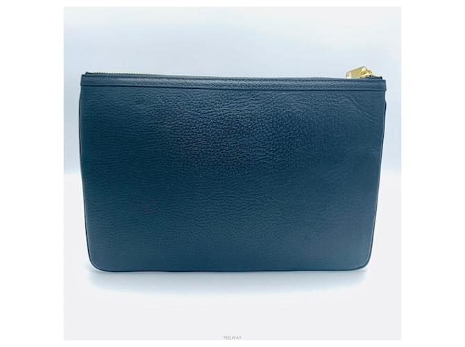 Gucci Clutch Ophidia Stripe Blu - vista 2
