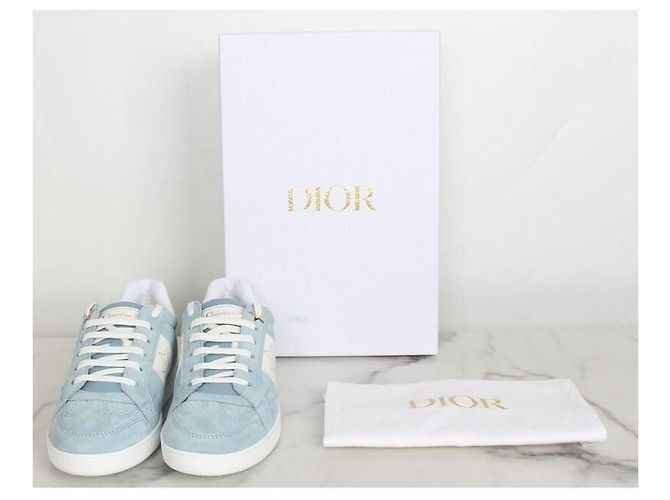 Dior Star Wildleder-Sneaker Blau - Ansicht 2